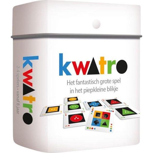Gioco Di Carte Kwatro Di White Goblin Games Per 2-4 Giocatori (Nl)-image