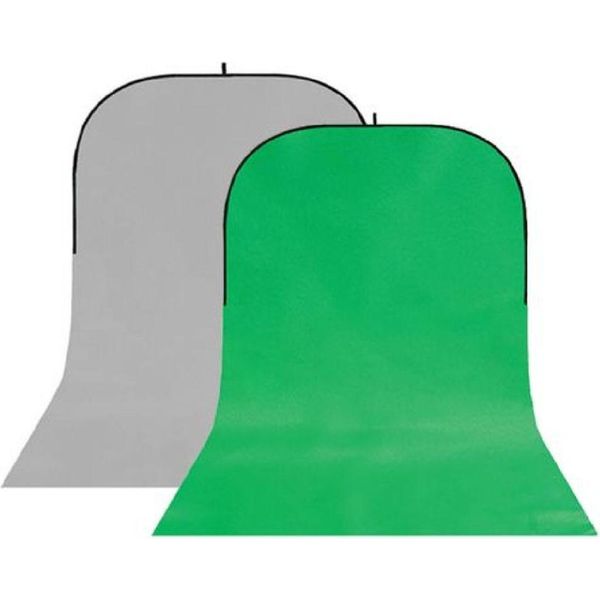 Studioking BBT-03-10 Pannello Di Fondo Grigio-Verde 150X400 Cm-image