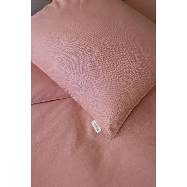 Biancheria Da Letto Walra In Cotone Vintage Terracotta - 135X200 Cm-image