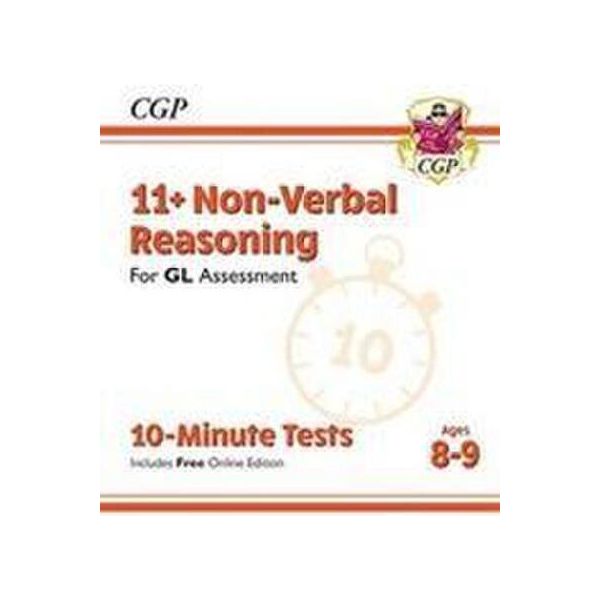 11+ Gl 10-Minute Tests: Ragionamento Non Verbale - Età 8-9 Anni (Con Edizione Online)-image