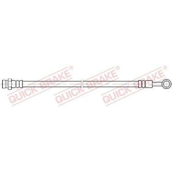 Quick Brake 50.099 Tubo Freno Adatto Per Peugeot 4008 Suv Per CitroËN C4 Aircross Per Mitsubishi Asx (Gaw)-image
