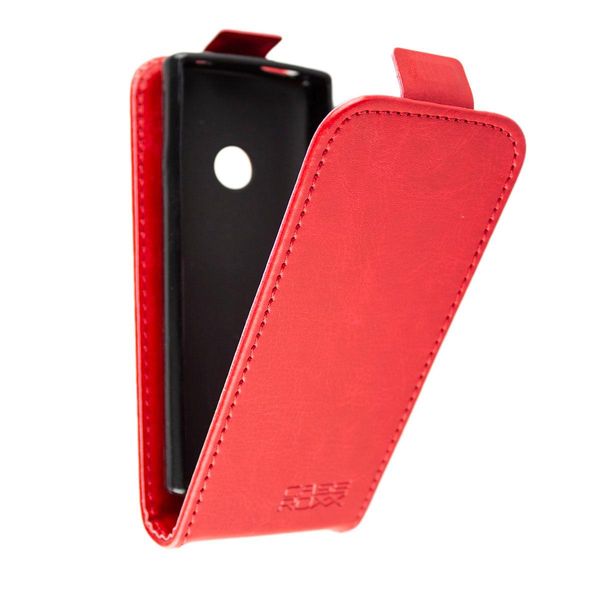 Caseroxx Custodia Protettiva Flip Cover Compatibile Con Nokia 105 / 110 4G 2021, Custodia Flip Cover Per Smartphone In Rosso-image