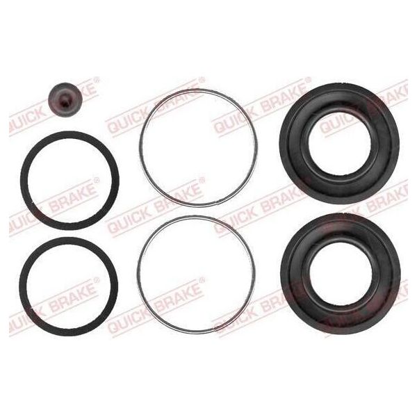 Quick Brake Kit Di Riparazione Pinza Freno Per Saab 900 I Combi Coupé Posteriore 30 Mm 114-0311-image