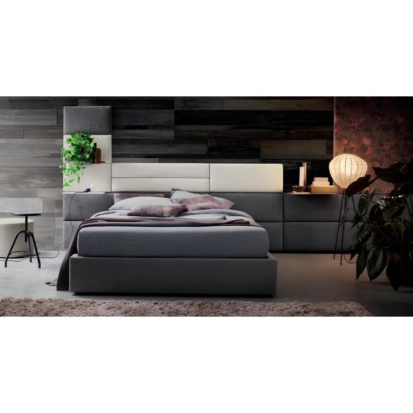 Letti Matrimoniali Hotel 180X200Cm Camera Da Letto Legno Design Lusso Letto Imbottito-image