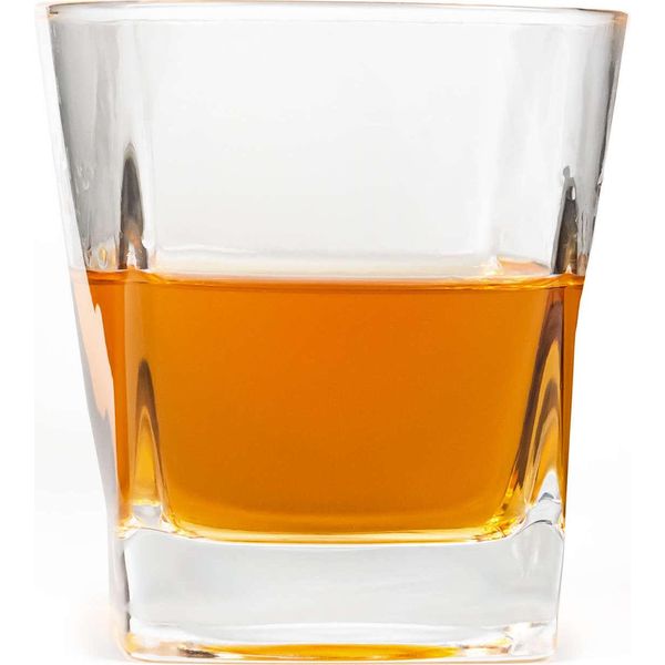 Bicchiere Da Whisky 270Ml Per Scotch, Cocktail, Rum, Bourbon, Cognac, Vodka E Liquore - Vetro Spesso-image
