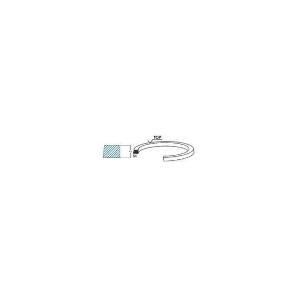 Kolbenschmidt 800122710000 Set Di Fasce Elastiche Fasce Elastiche Per Ford Focus Iii Turnier Kuga Mk2 (DM2) Mondeo Iv Turnier (BA7) Focus Iii Mondeo V Kombi (Cf)-image