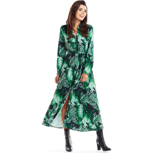 Infinite You Abito Midi Donna Shahnu A324 Verde L-image