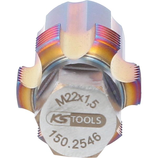 Ks Tools Rubinetto Con Vite Di Guida Per Sensori Filtro Antiparticolato, M22X1,5-image