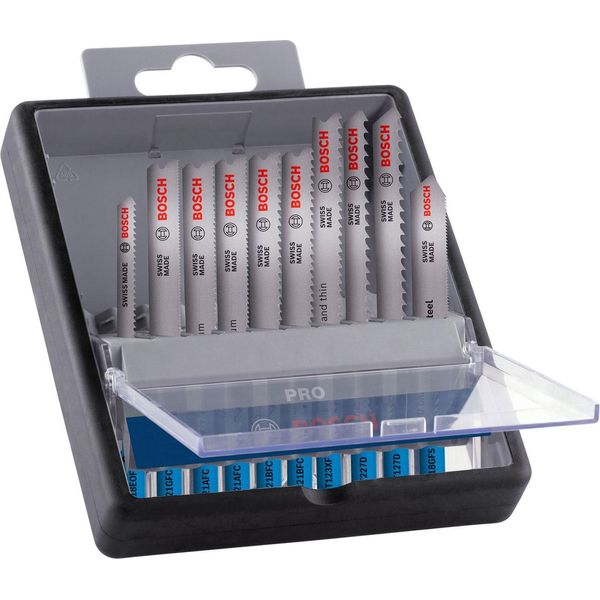 Pro Set Di Lame Per Seghetti Alternativi Per Metallo E Alluminio, 92 Mm, 10 Pezzi.-image