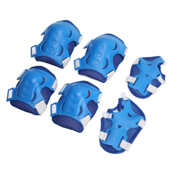 Pattinaggio A Rotelle, Protezioni Per Ginocchia E Gomiti, Kit Di Protezione Per Pattini A Rotelle, Attrezzatura Protettiva Regolabile Per Pattinaggio, Set Di Protezioni Per Ginocchia E Gomiti Per Bambini, Protezione Per Ginocchia E Gomiti-image