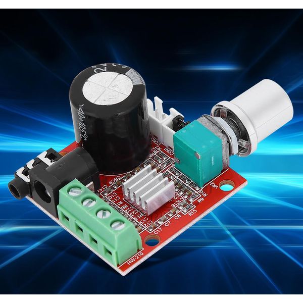 Scheda Amplificatore, Modulo Amplificatore, Scheda Mini Amplificatore, Modulo Amplificatore Di Volume, Scheda Amplificatore PAM8610-image