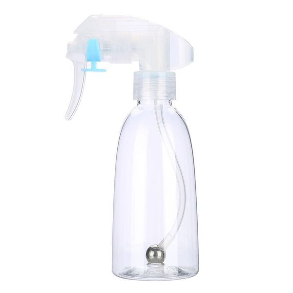 Flacone Spray Ricaricabile In Plastica Per Parrucchieri E Barbieri (Bianco)-image