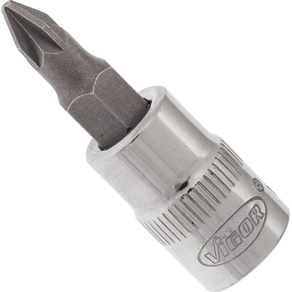 Punta Per Cacciavite ∙ V2439N ∙ Cava Quadrata Da 1/4 Di Pollice (6,3 Mm) ∙ Profilo Pozidriv Pz ∙ Sw PZ1-image