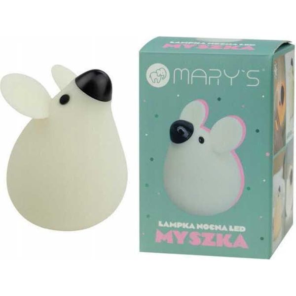 Mary's Wireless Dimmable Led White Mouse Nightlight Per La Camera Del Bambino MW20728-image