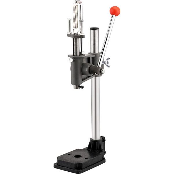 Piccola Pressa Manuale Punzonatrice Per Cuoio Punzonatrice Per Fustelle Strumento Di Punzonatura Per L'artigianato Del Cuoio Fai Da Te Punzonatura Di Fori Con Trapano A Mandrino-image