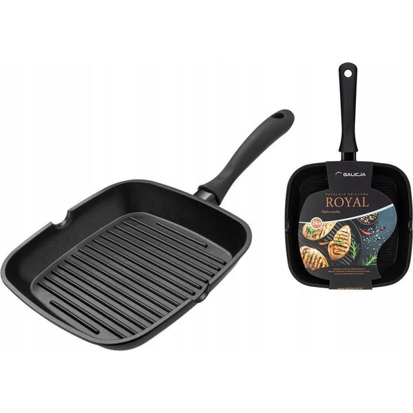 Galicia Royal 24 Cm Padella Antiaderente Per Grigliare-image