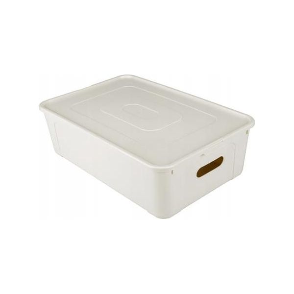 Multibox S 39X26X13 Cm Contenitore Con Coperchio - Organizzatore In Plastica-image