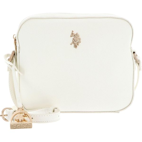 U.S. Polo Assn. Borsa A Tracolla Jones Crossbody Bag Cream White Avorio-image