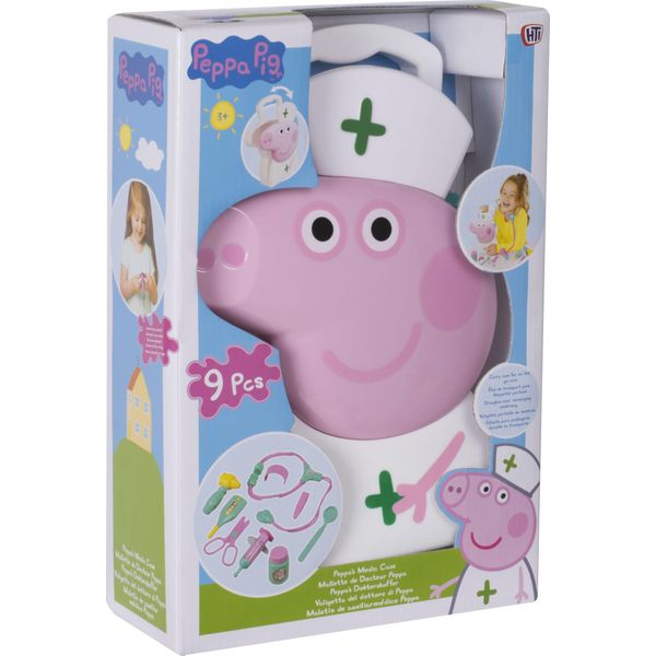 Deqube Peppa Pig : Dottor Maletin Trasparente Taglia Unica-image