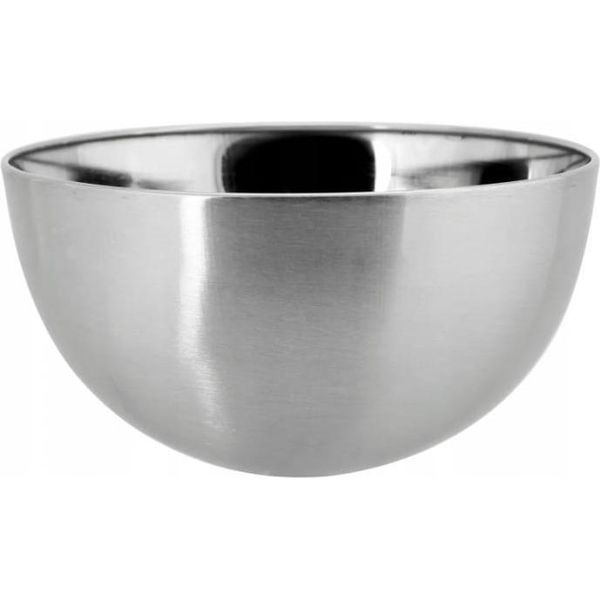 Ciotola Da Cucina In Acciaio Inox Satinato Da 20 Cm - Finitura Satinata, Resistente Ed Elegante-image