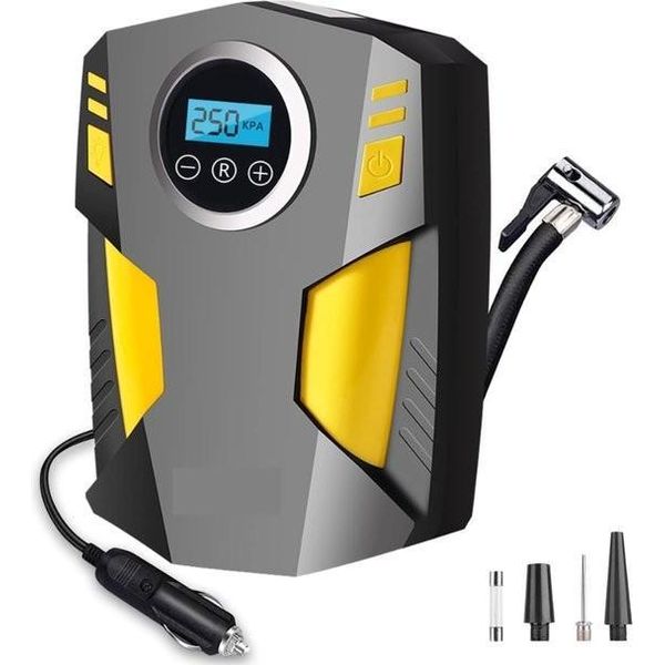 Gratyfied - Pompa Elettrica Per Bicicletta - Compressore D'aria Portatile - Pompa Elettrica Per Bicicletta Ricaricabile - Pompa Per Pneumatici Per Auto - Pompa Per Pneumatici Per Auto - Pompa Per Pneumatici Per Auto-image