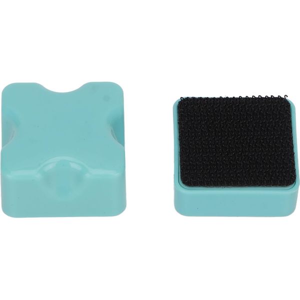 Spazzola Magnetica Per Acquari, Resistente Ai Graffi, Design Ergonomico, Mini Pulitore Per Vetri Di Acquari Per La Rimozione Delle Alghe, Blu, 3 X 3 Cm-image