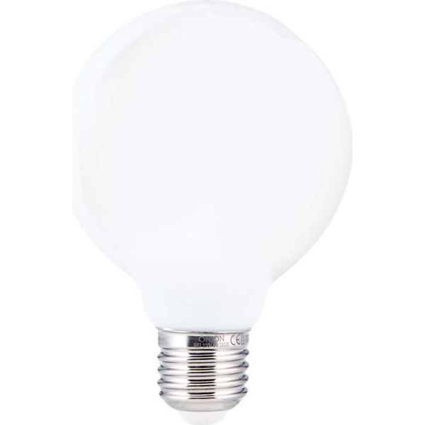 Lampadina Led Globe E27 Lampada A Globo 8W 2700K 730 Lumen, Bianco, Bianco Caldo, Dimmerabile-image