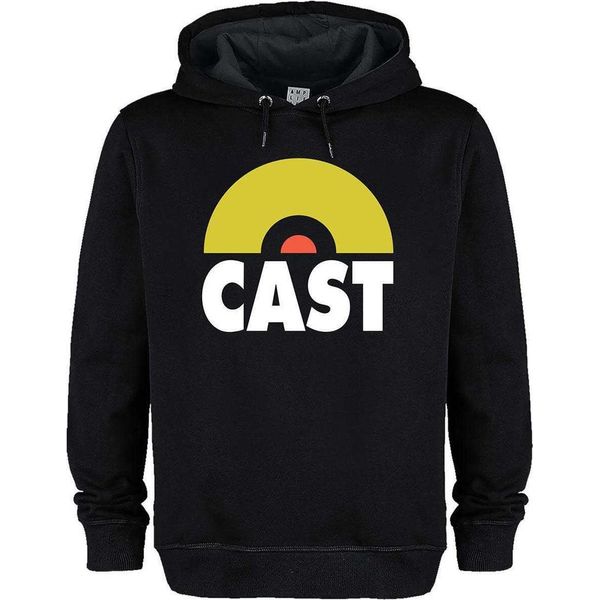 Amplified - Felpa Con Cappuccio Per Uomo/Donna Unisex, Logo GD4182 (S) (Nero)-image