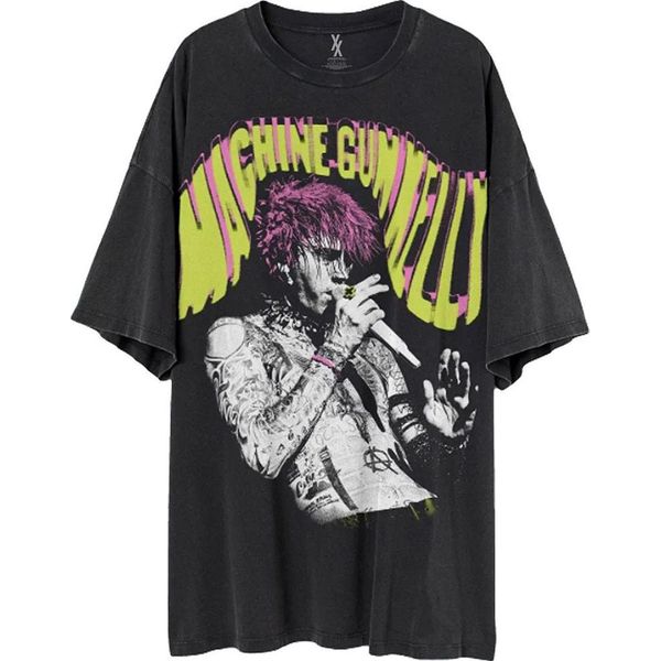 Machine Gun Kelly - Maglietta "Tickets To My Downfall"" Per Uomo/Donna Unisex, Oversize RO15214 (M) (Nero)"-image