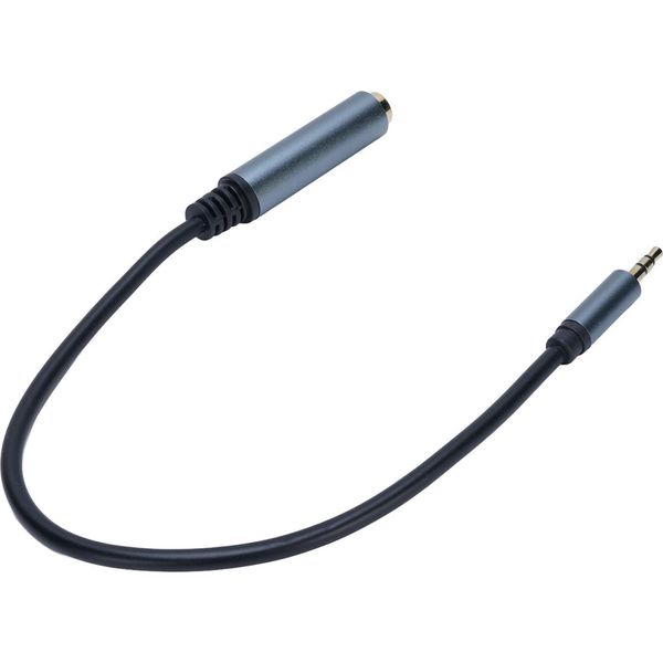 Cavo Di Prolunga Audio, Da Presa Da 6,35 Mm A Spina Da 3,5 Mm, Microfono Per Cuffie, Cavo Di Prolunga Stereo Hi-Fi Per Chitarra, Pianoforte, Mixer-image