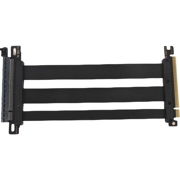 Cavo Riser Pcie 4.0 X16 Ad Alta Velocità Flessibile Extender Card Extension Connector 180 Degree Adapter Gpu Per Pc 40 Cm/15.7 Pollici-image