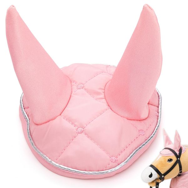 Accessori Per Cavalli Hoofly Hobby - Cuffia Per Mosche In Rosa Per Cavalli Hobby [Approvata Dal - Ideale Per Il Gioco E L'allenamento-image
