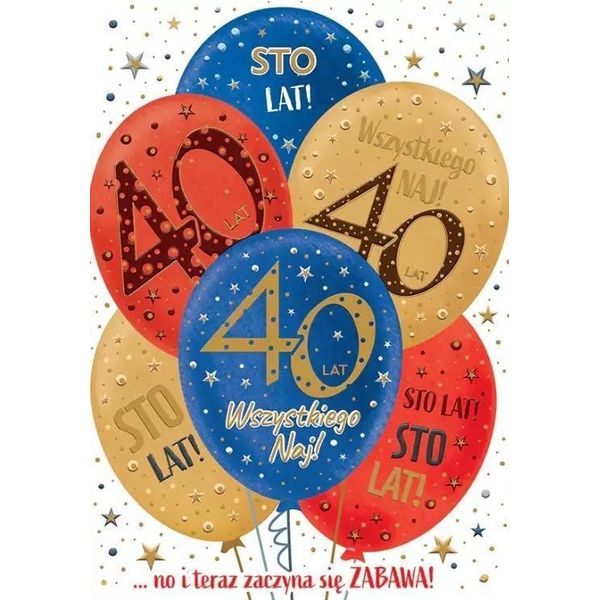Karnet A5 40 Balony-image