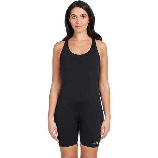 Zoggs Cottesloe Costume Da Bagno Da Competizione Con Schiena Aperta Nero 42 Donna Nero 42-image