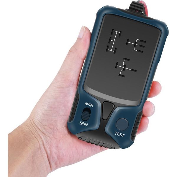 12V Car Relay Tester Batteria Tester Automotive Relay Tester Elettronico Led Indicatore Di Luce Auto Battery Checker-image