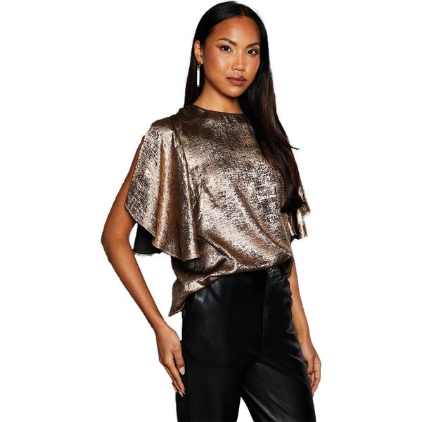 Principles - Top Donna Maniche A Fessura DH7858 (42 De) (Bronzo)-image