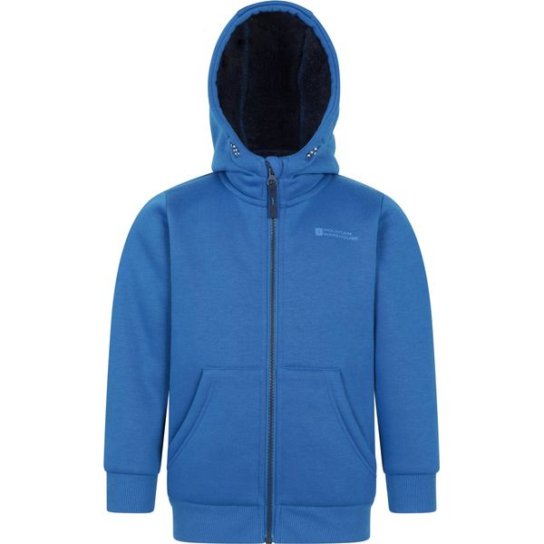 Mountain Warehouse - Felpa Con Cappuccio "Nordic Ii"" Per Bambini MW2314 (116) (Blu)"-image