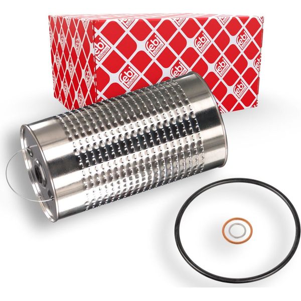 Filtro Olio Febi Bilstein 107934 Cartuccia Filtrante Adatta Per MERCEDES-BENZ O 302 Of T2/L-image