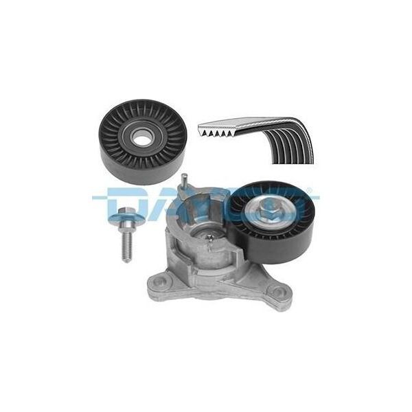 Dayco KPV067 Kit Cinghia Trapezoidale Dentata Adatto Per Peugeot 206 Hatchback (2A/C)-image