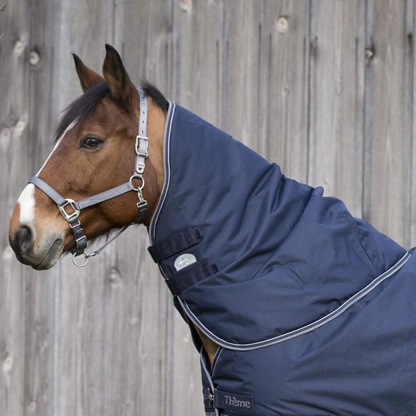 EquithèMe Tyrex 600D 0G - Blu Navy - Pezzo Collo-image
