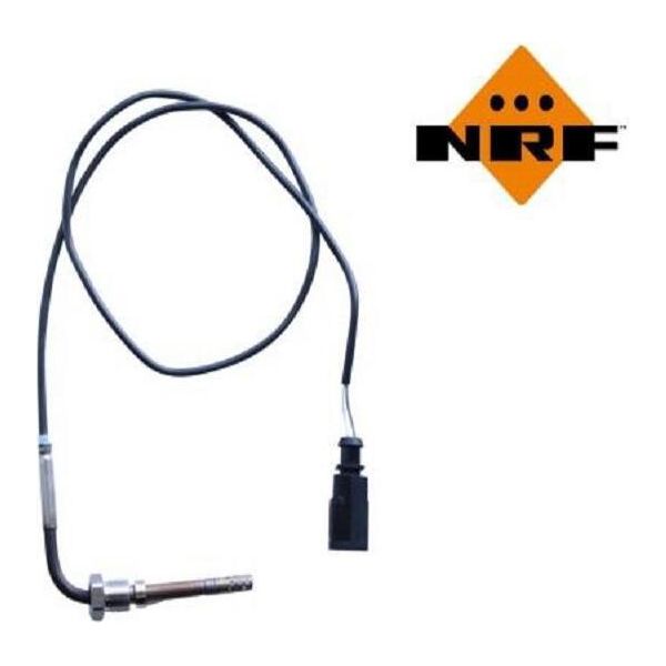 Sensore Temperatura Gas Di Scarico 2 Pin 736 Mm Cavo Nrf Per Porsche Cayenne E Altri-image