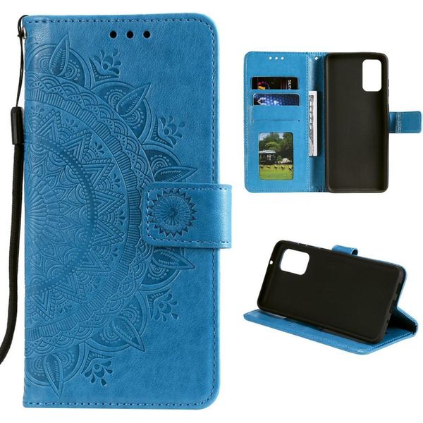 Custodia Per Samsung Galaxy A03S Custodia Per Cellulare Flip Case Cover Case Mandala-image