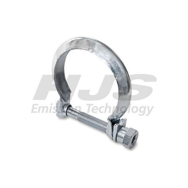 Hjs 83 21 7005 Fascetta Di Scarico Fascetta Ø84Mm Per Opel Combo Furgone/Station Wagon (X12) Combo Combi / Tour (X12) Per Fiat Doblo Furgone/Station Wagon (263) Tipo Station Wagon-image