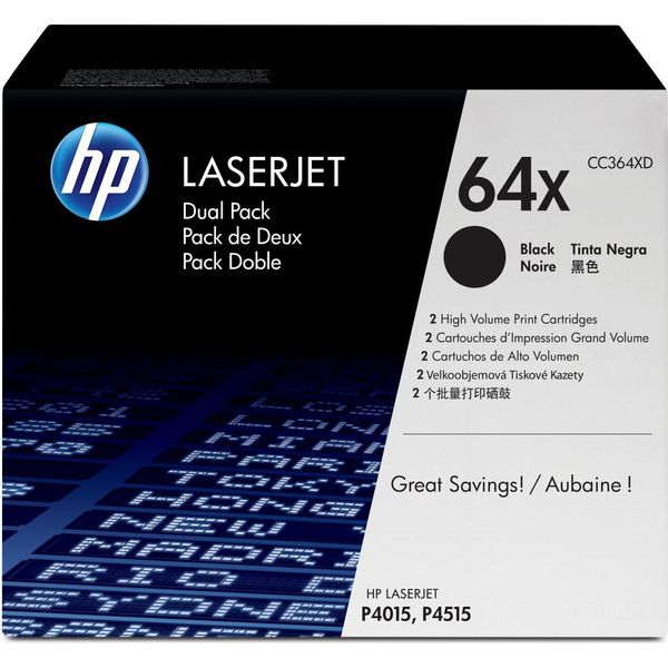 Toner Originale Hp CC364XD Nero-image