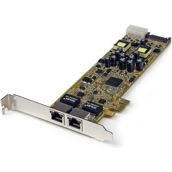 Startech.Com Adattatore Pcie Ethernet Gigabit Dual Port Poe ST2000PEXPSE-image