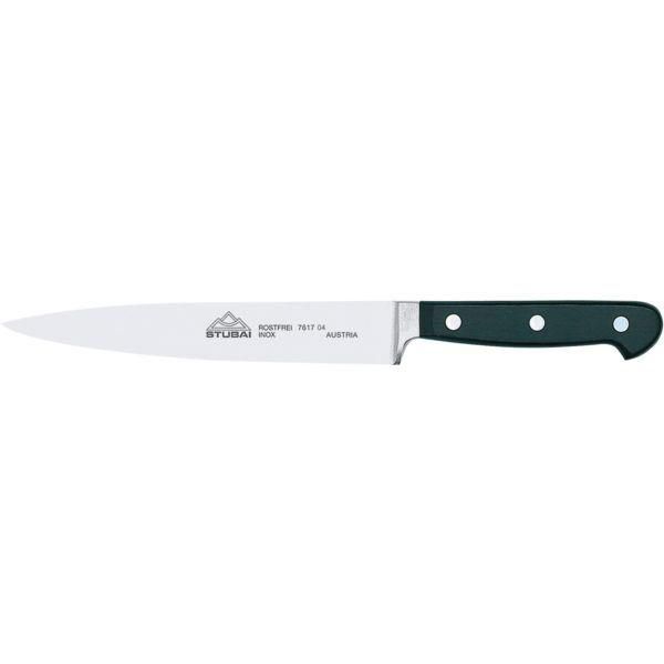 Coltello Da Chef Stubai, Forgiato, Forma Stretta, Lunghezza Lama: 210 Mm, Nero-image