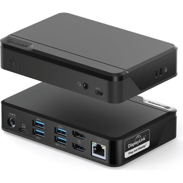 Alogic Duthd Alogic Docking Station Universale Twin Hd USB-C E USB-A Schwa-image
