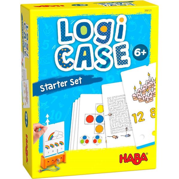 Haba Logic! Case Starter Set 6+, Gioco Di Logica Per Bambini Dai 4 Anni In Su, Gioco Da Viaggio, 306118-image