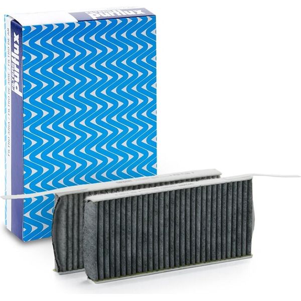 Purflux AHC273-2 Filtro Abitacolo Filtro Antipolline Adatto Per MERCEDES-BENZ Citan Furgone (415) Carbone Attivo-image