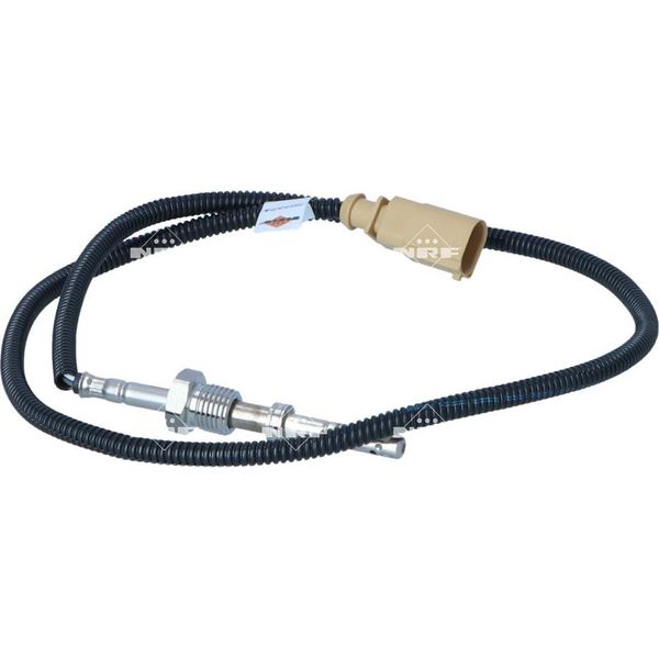 Sensore Temperatura Gas Di Scarico 2 Poli 774 Mm Cavo Nrf Per Vw Touareg-image